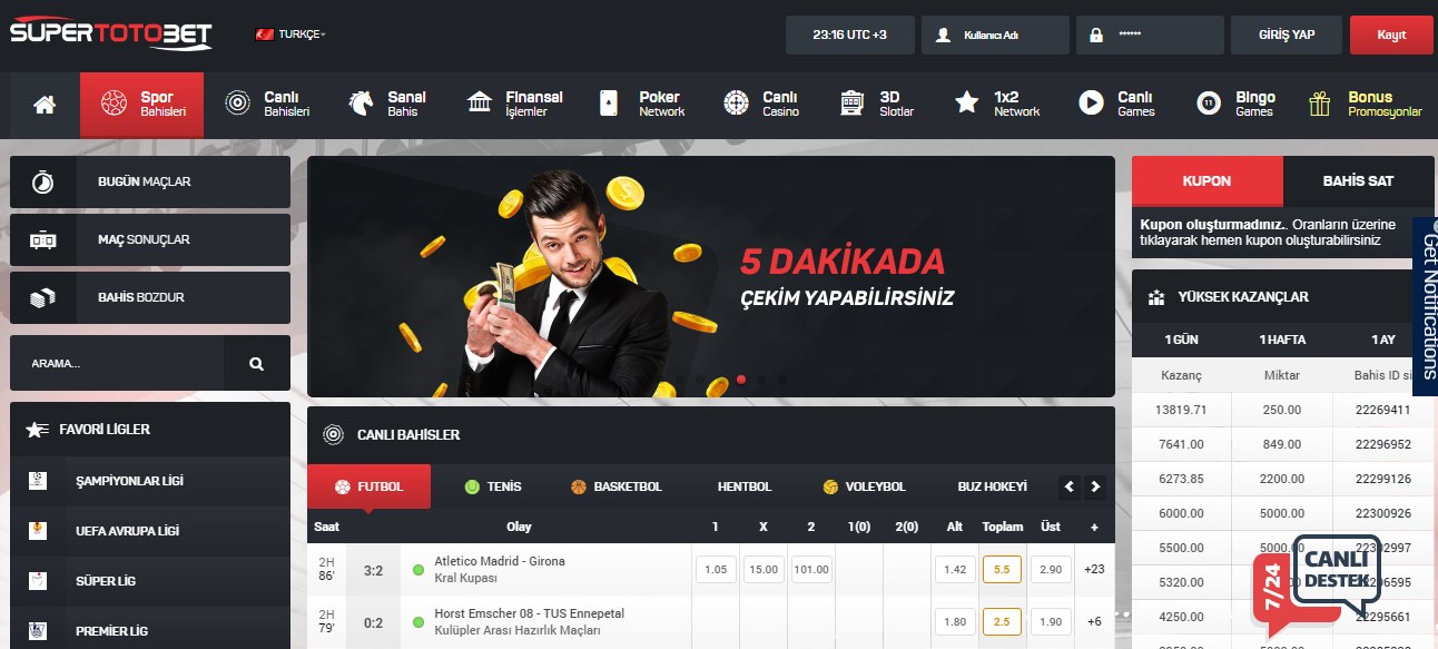 Supertotobet Üyelik İşlemleri