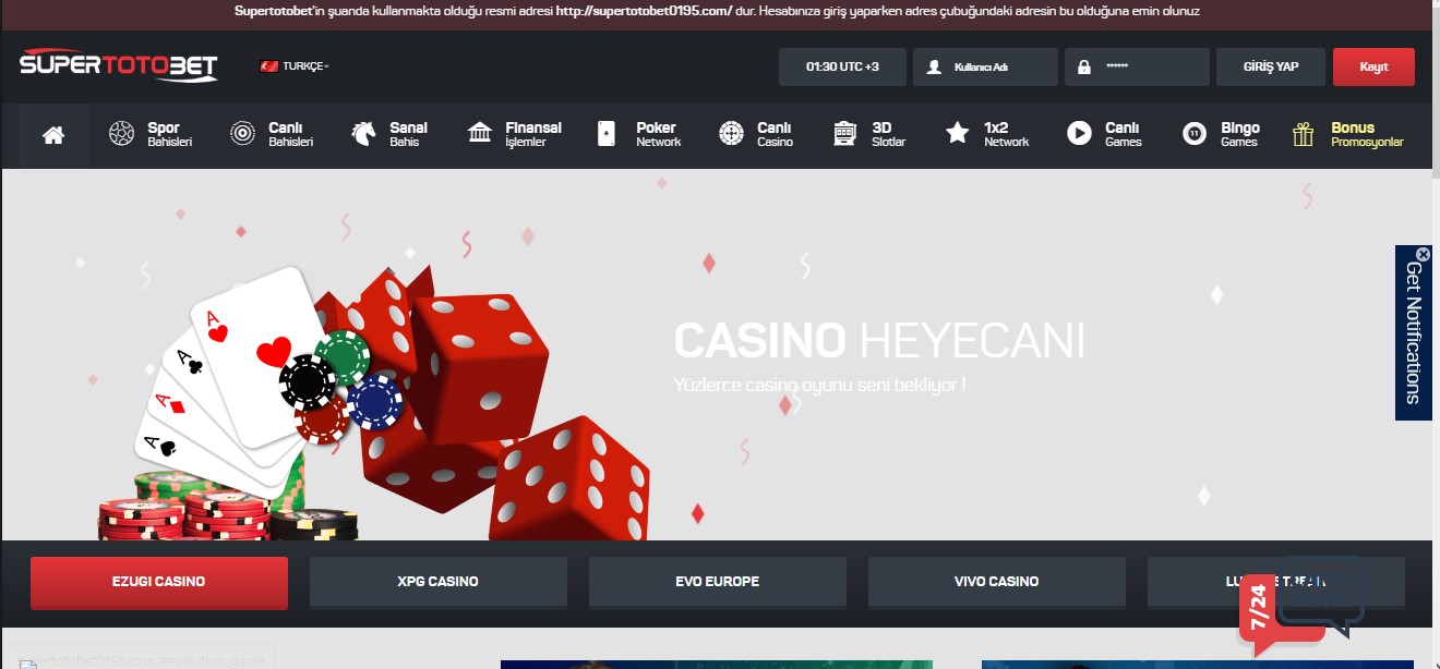 Supertotobet Canlı Casino Oyunları