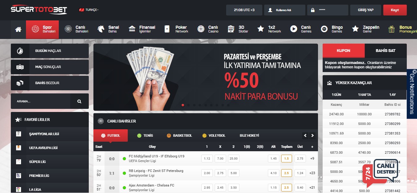 Supertotobet Sitesi Casino